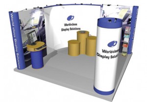 Popup stand rendering